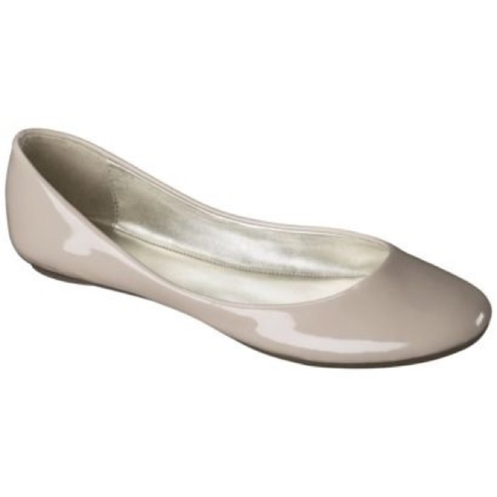 XHILARATION NUDE SHAE BALLET FLATS